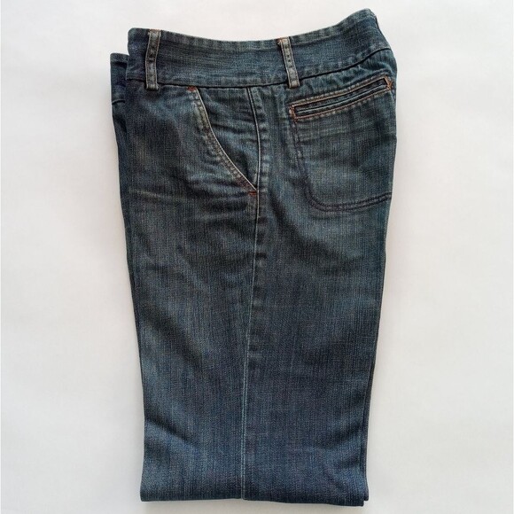 EXPRESS WOMEN'S BLUE JEANS SIZE 4 - Picture 3 of 7